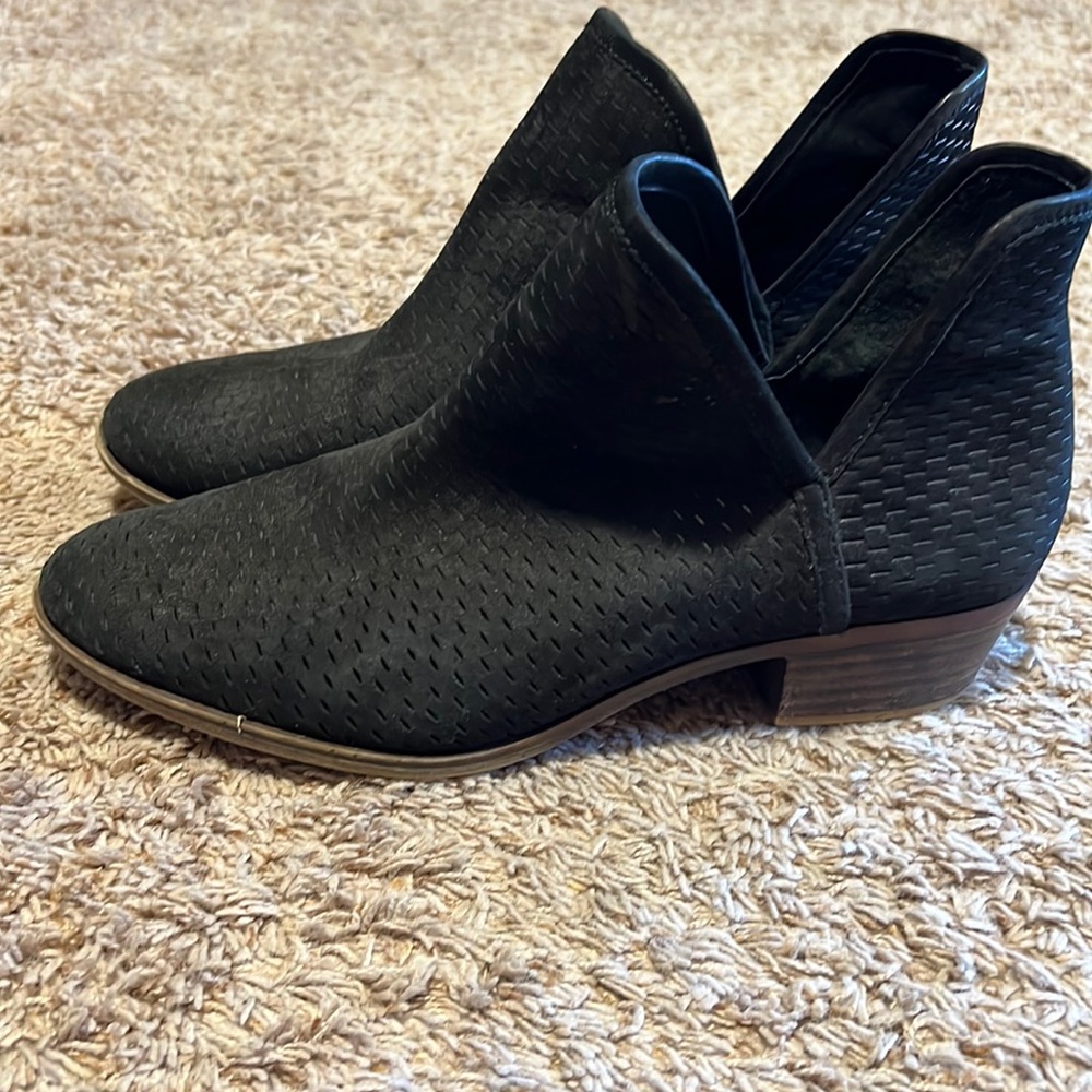 Short heel lucky brand booties